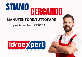 NUOVA OPPORTUNITÀ LAVORATIVA: MANUTENTORE/TUTTOFARE