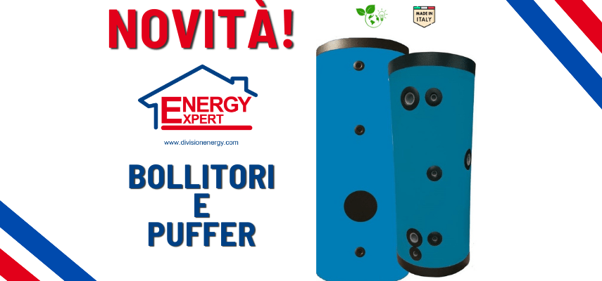 Novità Energy Expert: Bollitori e Puffer