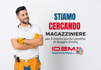 NUOVA OPPORTUNITÀ LAVORATIVA: MAGAZZINIERE