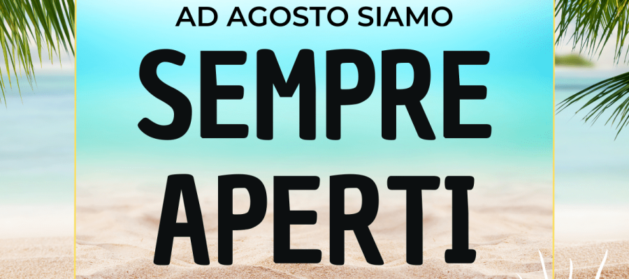 ORARI AGOSTO 2026