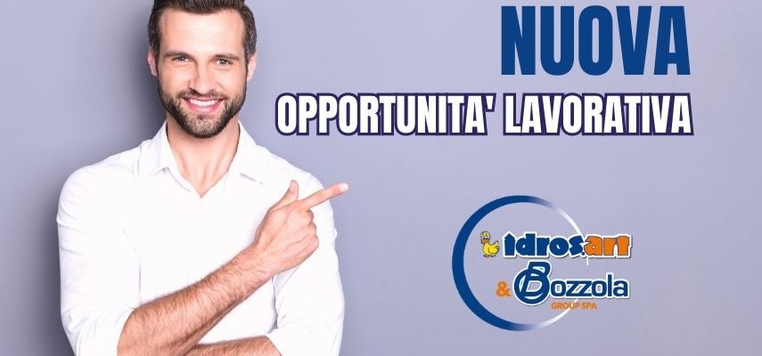 NUOVA OPPORTUNITÀ LAVORATIVA: VENDITORE